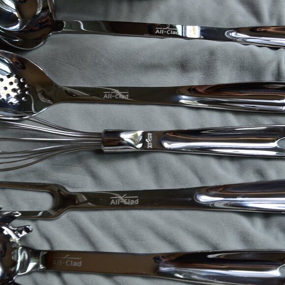 All-Clad Stainless Steel Kitchen Tool Set; 8 piece - Picture 9 of 15